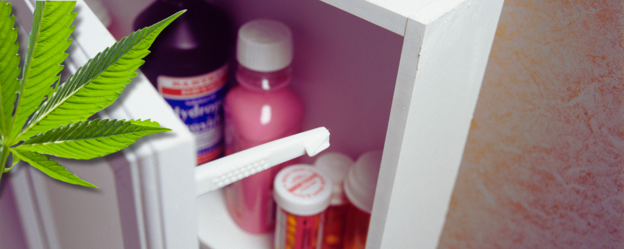 medicine cabinet spring cleaning cannabis